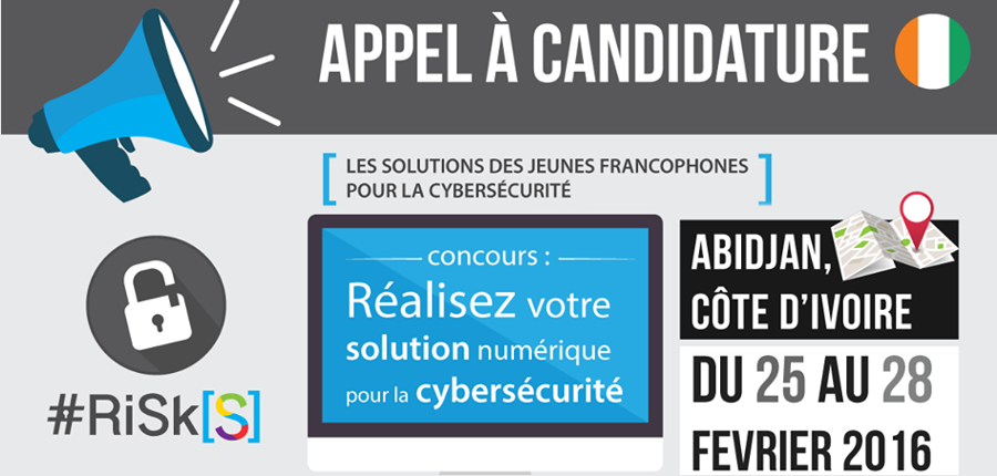 Appel à candidatures : Les solutions des jeunes francophones pour la cybersécurité